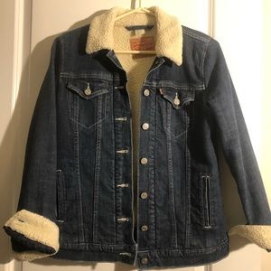 Levi’s Denim, Sherpa lined jacket